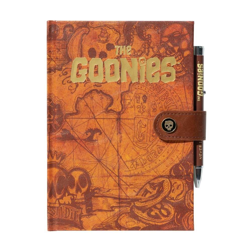 Grupo Erik The Goonies - Treasure Map A5 Premium With Projector Pen Carnet avec stylo - Multicolore